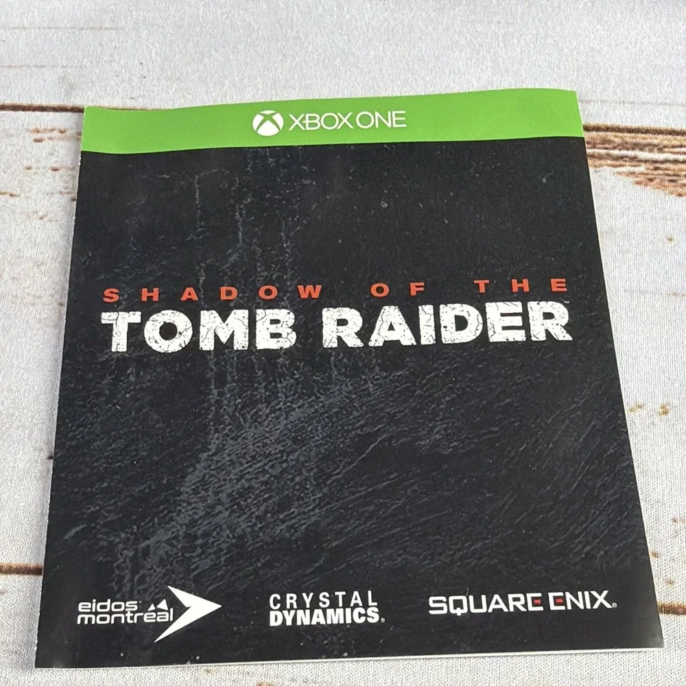 Shadow of the Tomb Raider Complete in Box CIB Xbox One Steelbook Edition Tested